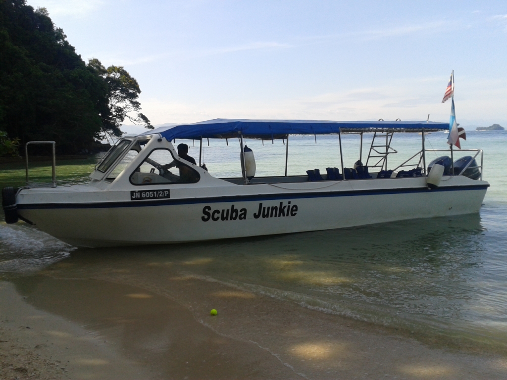 SCUBA JUNKIE BOAT